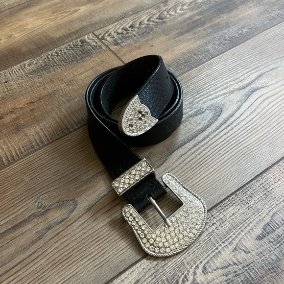 Bebe Rhinestone Belt - Picture 1 of 3